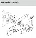 Stihl MSE 140 C-BQ Quick Chain Tensioner QuickStop Super Electric Chainsaw Spare Parts